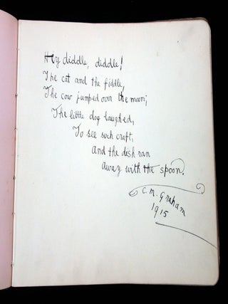 Friendship Album: Sketches, Watercolors, and Poetry, 1915-1916