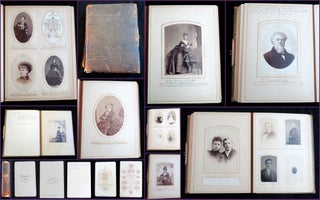 Item #27000358 Photograph Album and Genealogy of the Marcy Family, circa 1850-1900. Marcy Family