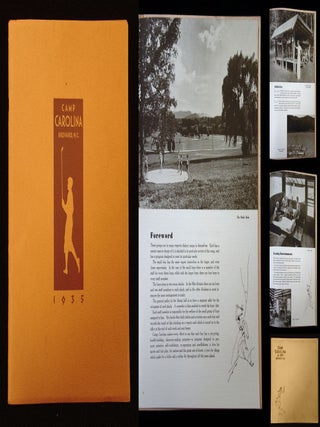 Item #27003222 Camp Carolina For Boys Brochure and Envelope. Camp Carolina