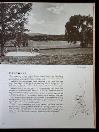 Camp Carolina For Boys Brochure and Envelope