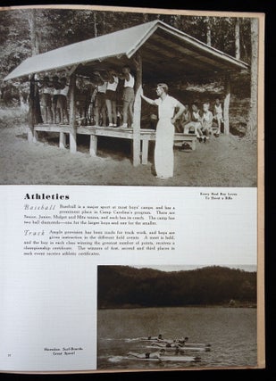 Camp Carolina For Boys Brochure and Envelope
