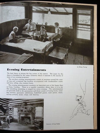 Camp Carolina For Boys Brochure and Envelope