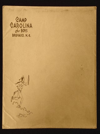 Camp Carolina For Boys Brochure and Envelope