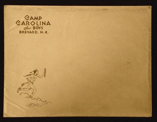 Camp Carolina For Boys Brochure and Envelope