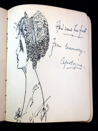 Friendship Album of Marie Campbell, Sentiments and Drawings; coded phrases, hidden letters, etc.