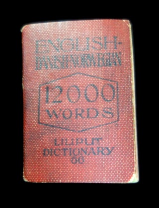 Item #27011005 English-Danish-Norwegian, 1200 Words Liliput Dictionary