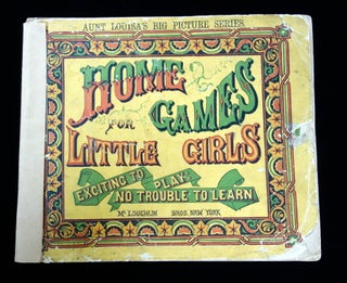 Item #27011038 Aunt Louisa's Big Picture Series: Home Games For Little Girls, Exciting to Play,...