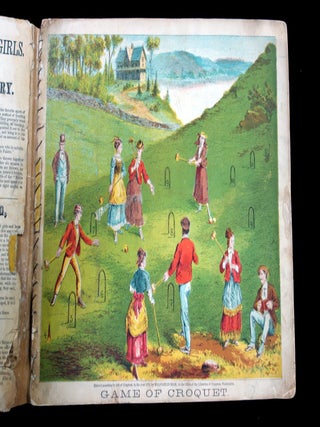 Aunt Louisa's Big Picture Series: Home Games For Little Girls, Exciting to Play, No Trouble to Learn