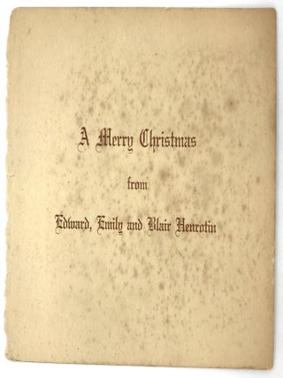 Archive of New York Farmers Edward C. and Emily Henrotin