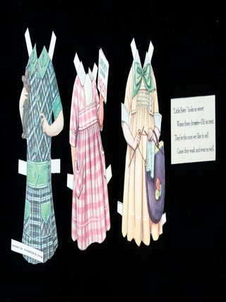 Collection of 20th Century Paper Dolls used in Fashion Advertising to Children Directly