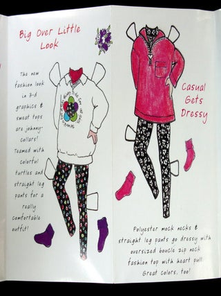 Collection of 20th Century Paper Dolls used in Fashion Advertising to Children Directly