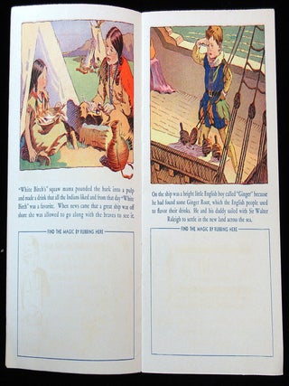 Charles E. Hires "Hires Magic Story" with Magic Rubbings Promoting Their Products