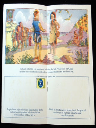 Charles E. Hires "Hires Magic Story" with Magic Rubbings Promoting Their Products