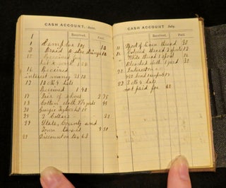 Commonplace Book, Pocket Diary of August Maria Ward Bissell