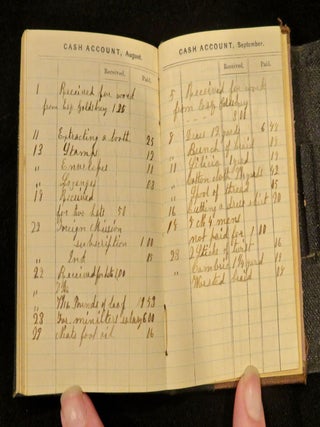 Commonplace Book, Pocket Diary of August Maria Ward Bissell