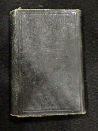 Commonplace Book, Pocket Diary of August Maria Ward Bissell