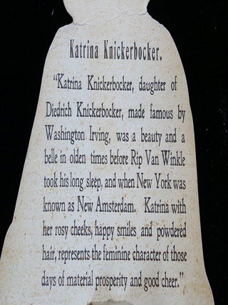 Dr. Miles Paper Doll - Katrina Knickerbocker - I talk for Dr. Miles' Heart Cure