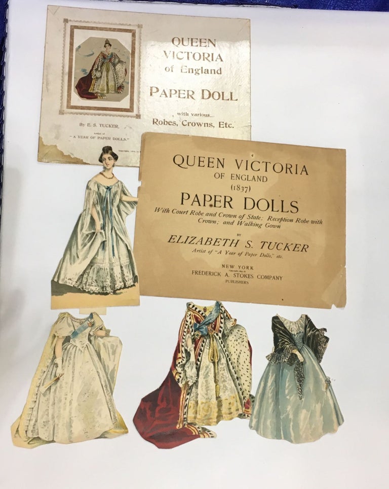 Item #280007201 Queen Victoria of England Paper Doll. Elizabeth S. Tucker.