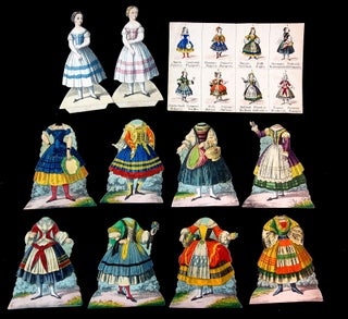 Item #280007235 Female National Costumes of Europe Paper Dolls