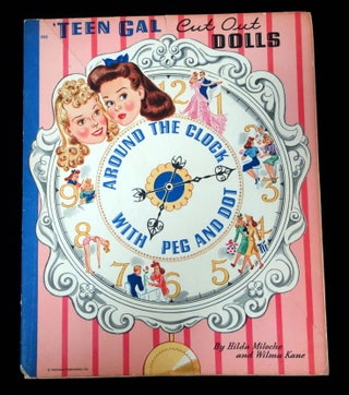Teen Gal Cut Out Dolls, Around the Clock with Peg and Dot