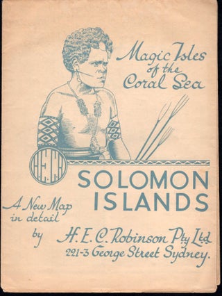 Item #28001043 Magic Isles of the Coral Sea : Solomon Islands, A New Map in Detail