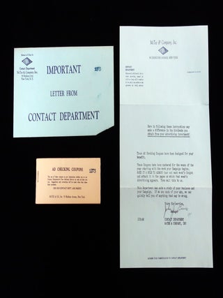 Advertising Campaign Portfolio with Printer Samples - Glendale Milk