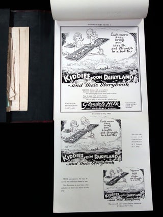 Advertising Campaign Portfolio with Printer Samples - Glendale Milk