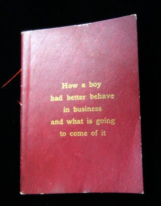 A Book for Boys