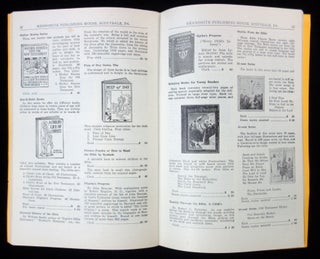 1932 Illustrated Catalog from the Mennonite Publishing House With Blank Order Form and Envelope