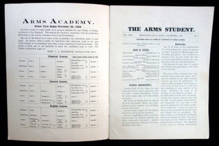 The Arms Student Vol XXII No. 1 - Published by the Students of Arms Academy, Shelburne Falls, MA, Dec 1908