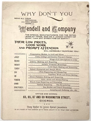 1890s Silver Spoon Trade Catalogue -- Wholesale to Gift and Souvenir Shops