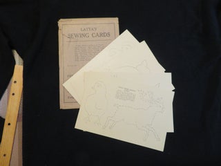 Item #28001608 Latta's Sewing Cards, A Sample Set of Four
