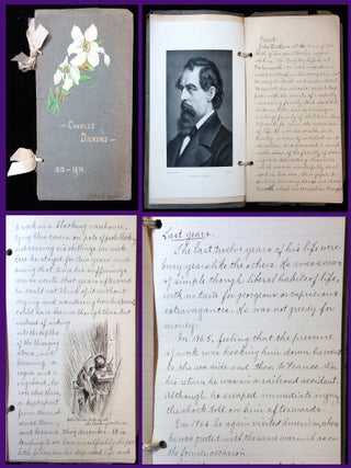 Item #28001639 An Essay on the life of Charles Dickens by Nellie M Krehbiel c 1900