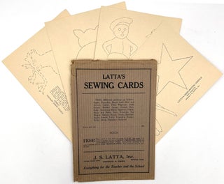 Item #28001650 "Latta's Sewing Cards" -- Promotional Set of Four (4) Sewing Cards
