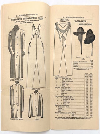 c.1900 Horse and Buggy Waterproof Products Trade Catalogue