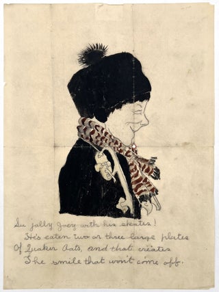 Item #28001835 "Jolly Joey" -- Original Artwork by a Child with Rhyme promotes Quaker Oats