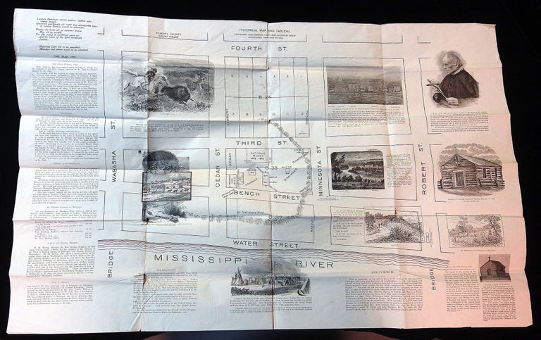 Item #28001974 Large Format Historical Map and Tableau - Containing and showing facts and events of great importance from 1838 to 1903