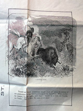 Large Format Historical Map and Tableau - Containing and showing facts and events of great importance from 1838 to 1903