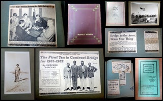 Item #28003150 Scrap Book Album of Russell Roosen, Bridge Player from Detroit, Michigan, 1927-1945
