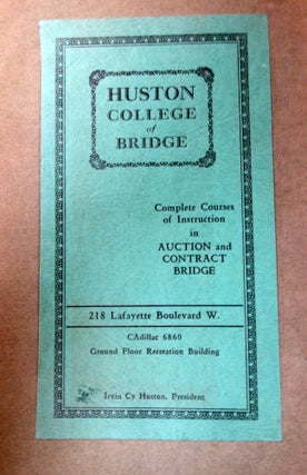 Scrap Book Album of Russell Roosen, Bridge Player from Detroit, Michigan, 1927-1945