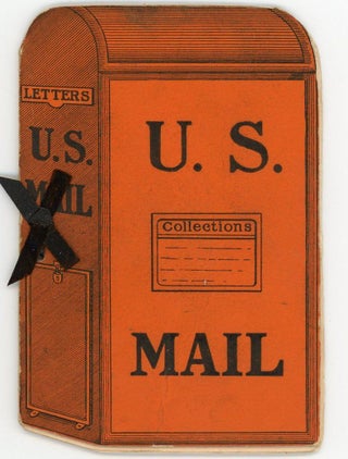Item #28006523 Dance Card in the shape of a US Mail Box - Third Annual Concert and Ball of the...