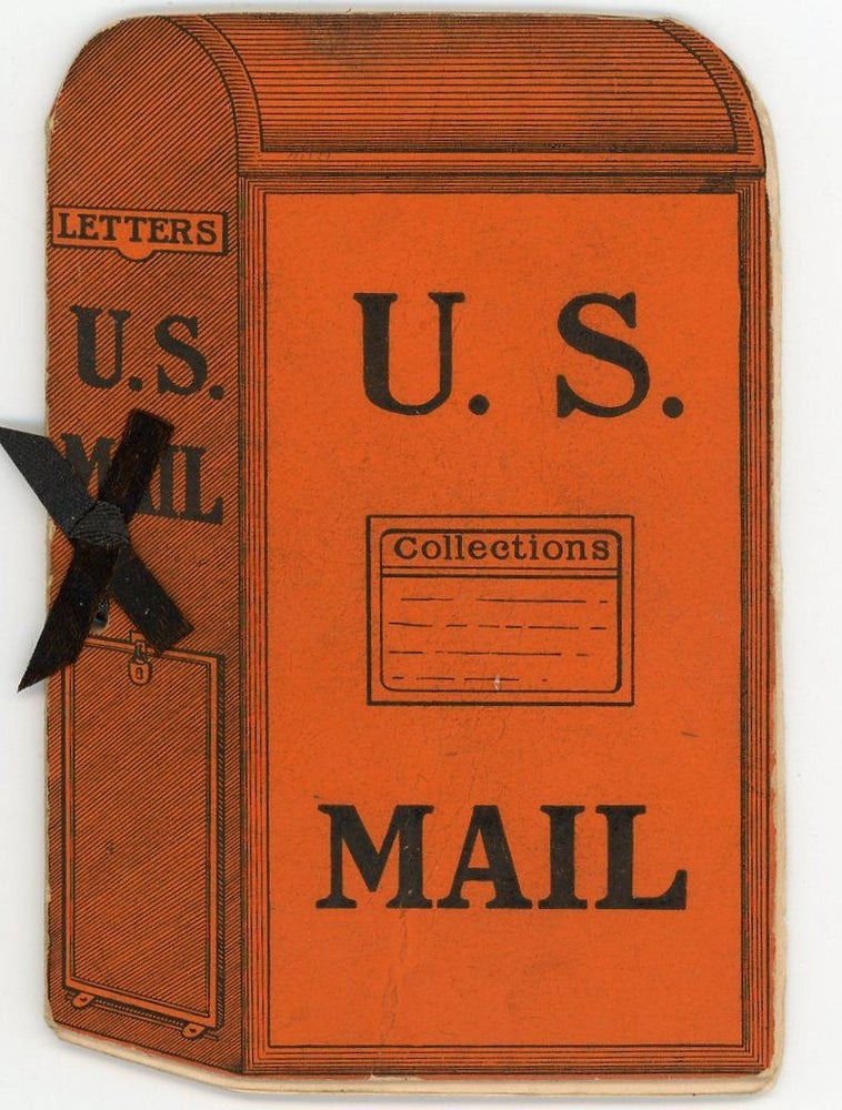 Item #28006523 Dance Card in the shape of a US Mail Box - Third Annual Concert and Ball of the Letter Carriers' Relief Association