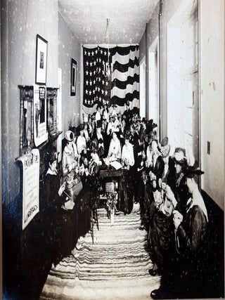 D.A.R - members Knitting for Victory