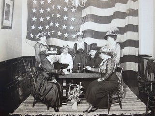 D.A.R - members Knitting for Victory
