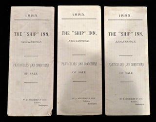 Contracts and Broadside for the Auction of the Ship Inn
