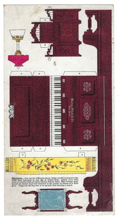 Item #28013445 Uncut Doll House Piano - Advertising Premium
