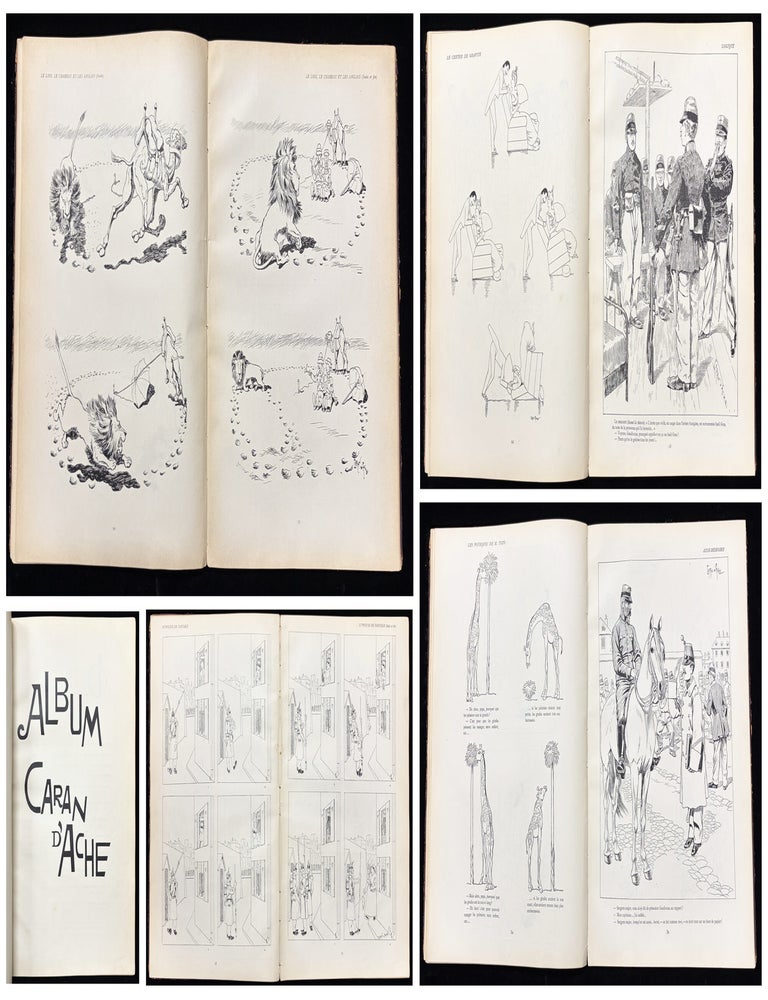Item #28015320 "Album Caran d'Ache" -- Comic Strip Book from Popular Cartoonist Emmanuel Poire