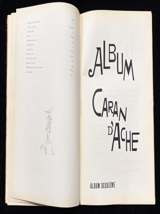 "Album Caran d'Ache" -- Comic Strip Book from Popular Cartoonist Emmanuel Poire