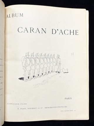 "Album Caran d'Ache" -- Comic Strip Book from Popular Cartoonist Emmanuel Poire