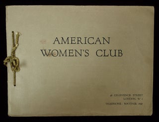 American Women's Club of London, Informational Pamphlet and Curtsey Member Pass
